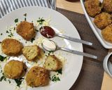 Kelkáposzta fasírt-zabpehellyel (hús‐ glutén- és tejmentes,ch csökkentett) recept fázis 6 fotója