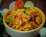 મુંબઈ સ્ટાઇલ તવા પુલાવ (Mumbai Style Tava Pulao Recipe In Gujarati) રેસીપી સ્ટેપ4ફોટો