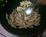 A picture of step 3 of Plain ketchup Penne Pasta Italian.