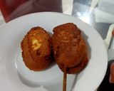 Foto langkah ke 3 dari resep Easy Mozacorndog Keto.