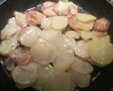 A picture of step 3 of Potato Frittata with a Side of Peas.