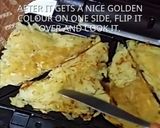 A picture of step 4 of Toaster Hashbrown Sandwiches.