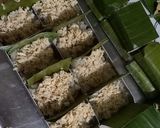 Foto langkah ke 4 dari resep Lemper Ketan Isian Ayam.
