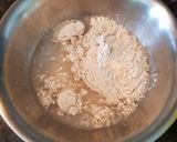 A picture of step 1 of Poori.