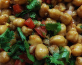 चना चाट (chana chaat recipe in Hindi) रेसिपी चरण 3 फोटो