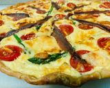 Foto del paso 6 de la receta: Quiche de anchoas, tomates cherry y espárragos
