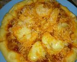 Foto langkah ke 12 dari resep Pizza jamur teflon.