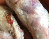 Foto del paso 2 de la receta: Cordero lechal al horno, con timbal de verduras