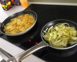 A picture of step 4 of Spanish Tortilla (Tortilla de Patatas).