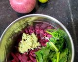 A picture of step 1 of Beetroot Juice.