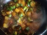 Kikil kecap Cabai ijo