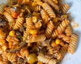 Foto do passo 5 de Macarronada com molho cremoso de beringela
