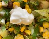 A picture of step 3 of Green Veg Salad.