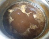 A picture of step 3 of Palm tamarind brown sugar syrup/ summer special.