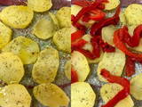 Ensalada de bacalao y salmón ahumado