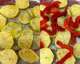 Foto del paso 1 de la receta: Ensalada de bacalao y salmón ahumado