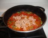 Foto del paso 8 de la receta Coca salada de tomate atún y huevo