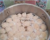 Foto langkah ke 6 dari resep Bakso Ikan.