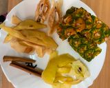 Foto del paso 1 de la receta: Emoliente: bebida peruana caliente a base de cáscaras y semillas
