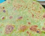 A picture of step 3 of Boot Ki Roti Green.