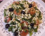 A picture of step 10 of Mediterranean Orzo Pasta Salad.