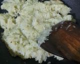 A picture of step 3 of Sweet Boondi In Leftover Chashni With Lauki Halwa Bowl.