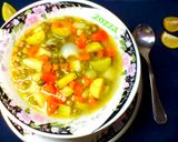 صورة لخطوة 6 من وصفة 🍜👍 شوربة الخضار 👍🍜