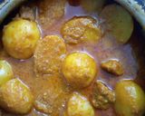 A picture of step 5 of Beef Biryani.
