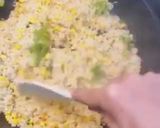 Hình bước làm 3 của món Cơm rang trứng