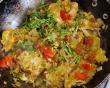 A picture of step 3 of Egg Bhurji (Indian-Style Scrambled Eggs).