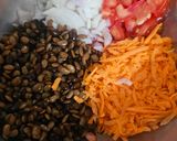 A picture of step 2 of Kollu sundal (south Indian snack).