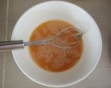 Hình bước làm 1 của món Chawamushi - Trứng hấp Nhật Bản