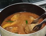 A picture of step 10 of Fish Curry.