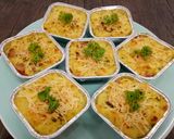 Foto langkah ke 6 dari resep Mac Tuna Melted Cheese Schotel - Makaroni Skotel isi Keju Tuna.