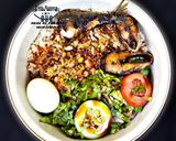 A picture of step 4 of Rice and beans (Garau Garau).