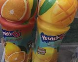 A picture of step 1 of Orangy Mango Cocktail.