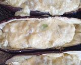 Foto del paso 3 de la receta: Berenjenas rellenas...disfrutar sin tacc