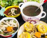 Hình bước làm 4 của món Lẩu nấm rau củ quả chay