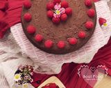 Foto do passo 1 de Bolo de chocolate com cobertura de chocolate negro de arandos e sementes de sésamo