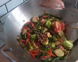 Foto langkah ke 4 dari resep Tauco Ikan dan Terong Hijau.