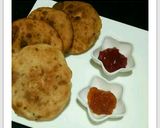 A picture of step 4 of Mangalore buns.