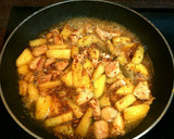 Foto del paso 6 de la receta: Pollo con piña y salsa de mostaza y miel con arroz al curry