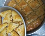 صورة لخطوة 3 من وصفة بقلاوة بالجوز (أو القشطة)