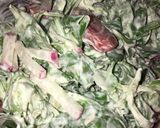 Vitamindús madársaláta recept fázis 3 fotója