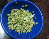 Foto del paso 1 de la receta: Marcianitos saludables (pancakes verdes)🛸