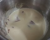 Foto del paso 1 de la receta: Melva con espuma de piquillos sobre pan de jengibre