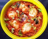 A picture of step 9 of Egg Curry.