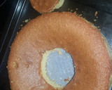 Foto del paso 6 de la receta: Bizcocho rellena de mermelada de melón y plátano