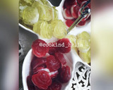 عکس مرحله 1 از دستور پاستیل خانگی (پاستیل دورنگ)