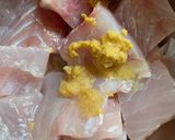 A picture of step 1 of Amritsari Fish Fry.